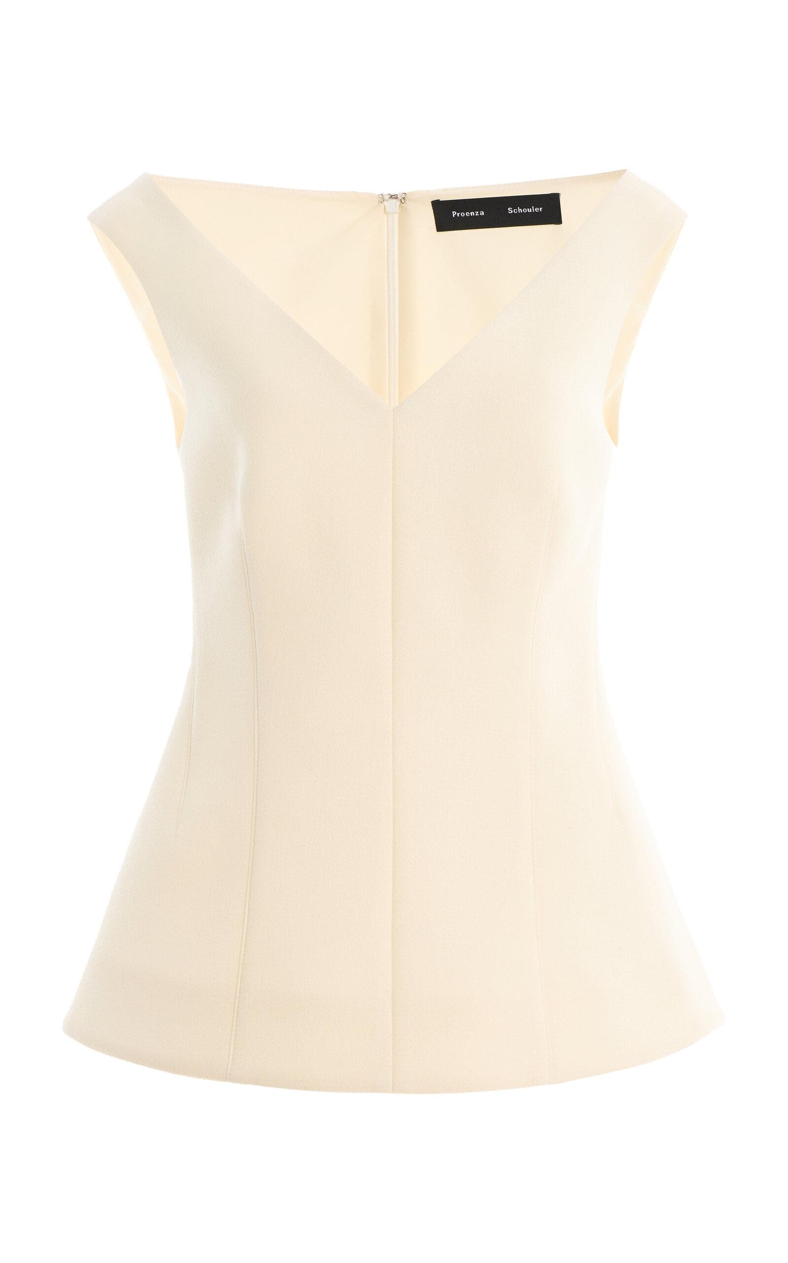 Proenza Schouler Mariam Wool-Scuba Top - Moda Operandi by PROENZA SCHOULER