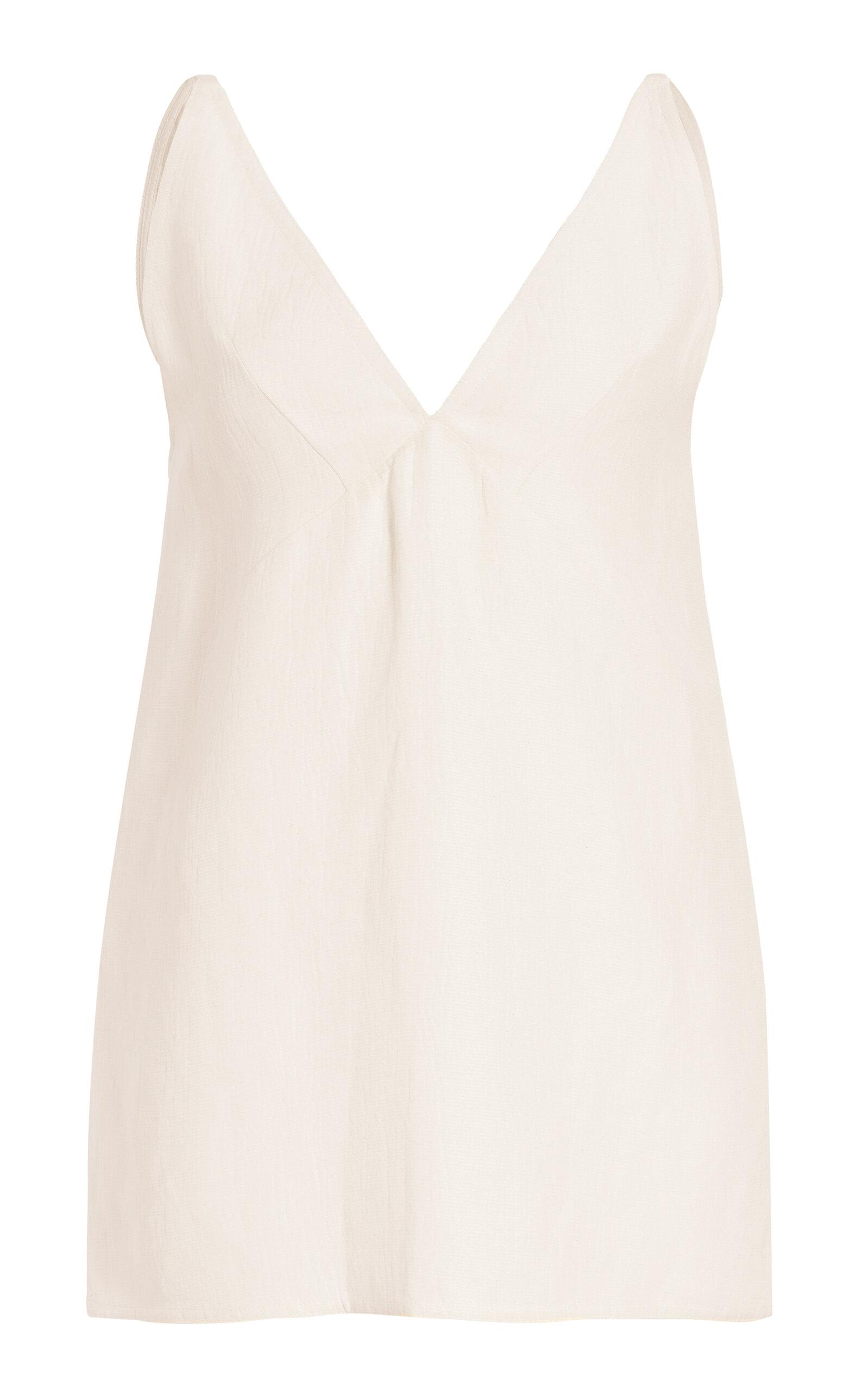 Proenza Schouler Mitchell Cotton-Linen Top - Moda Operandi by PROENZA SCHOULER