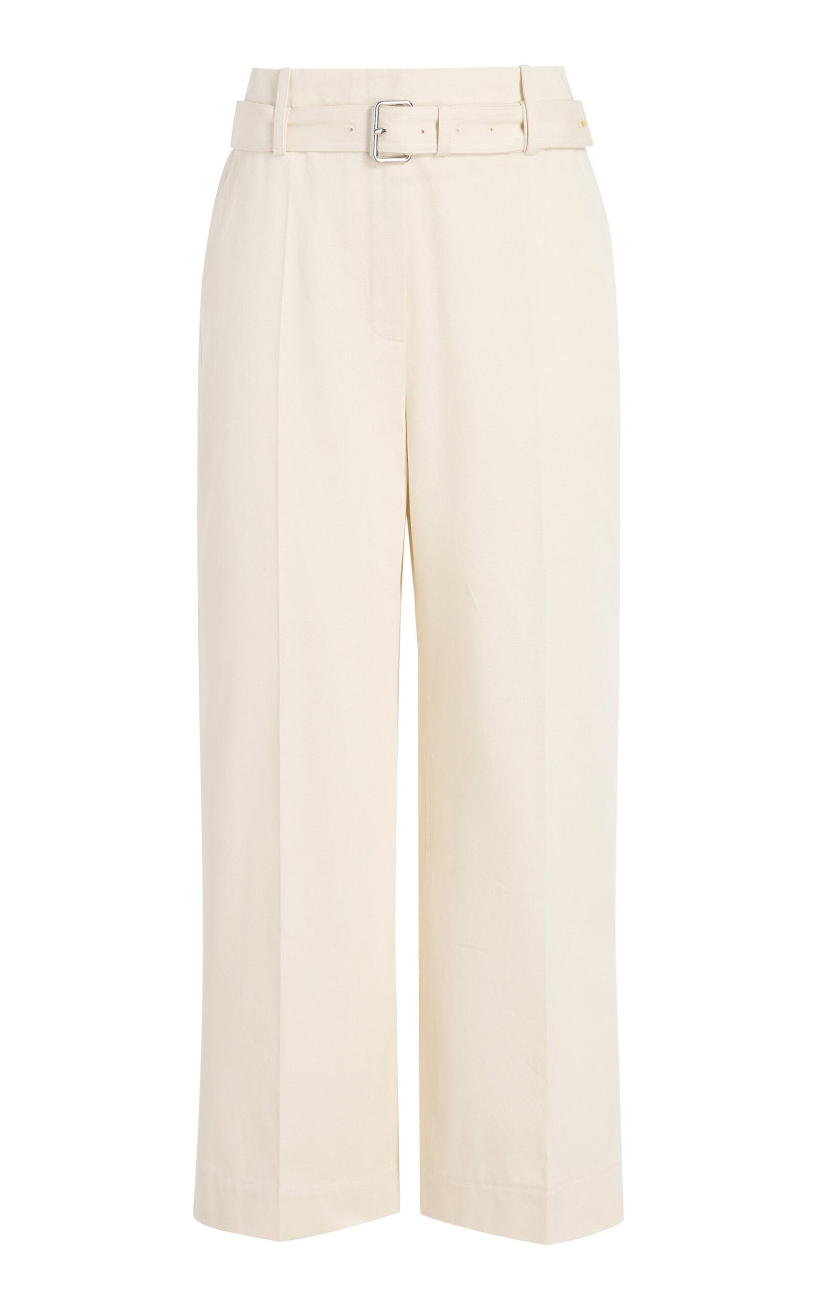 Proenza Schouler Nila Belted Cotton-Drill Pants - Moda Operandi by PROENZA SCHOULER