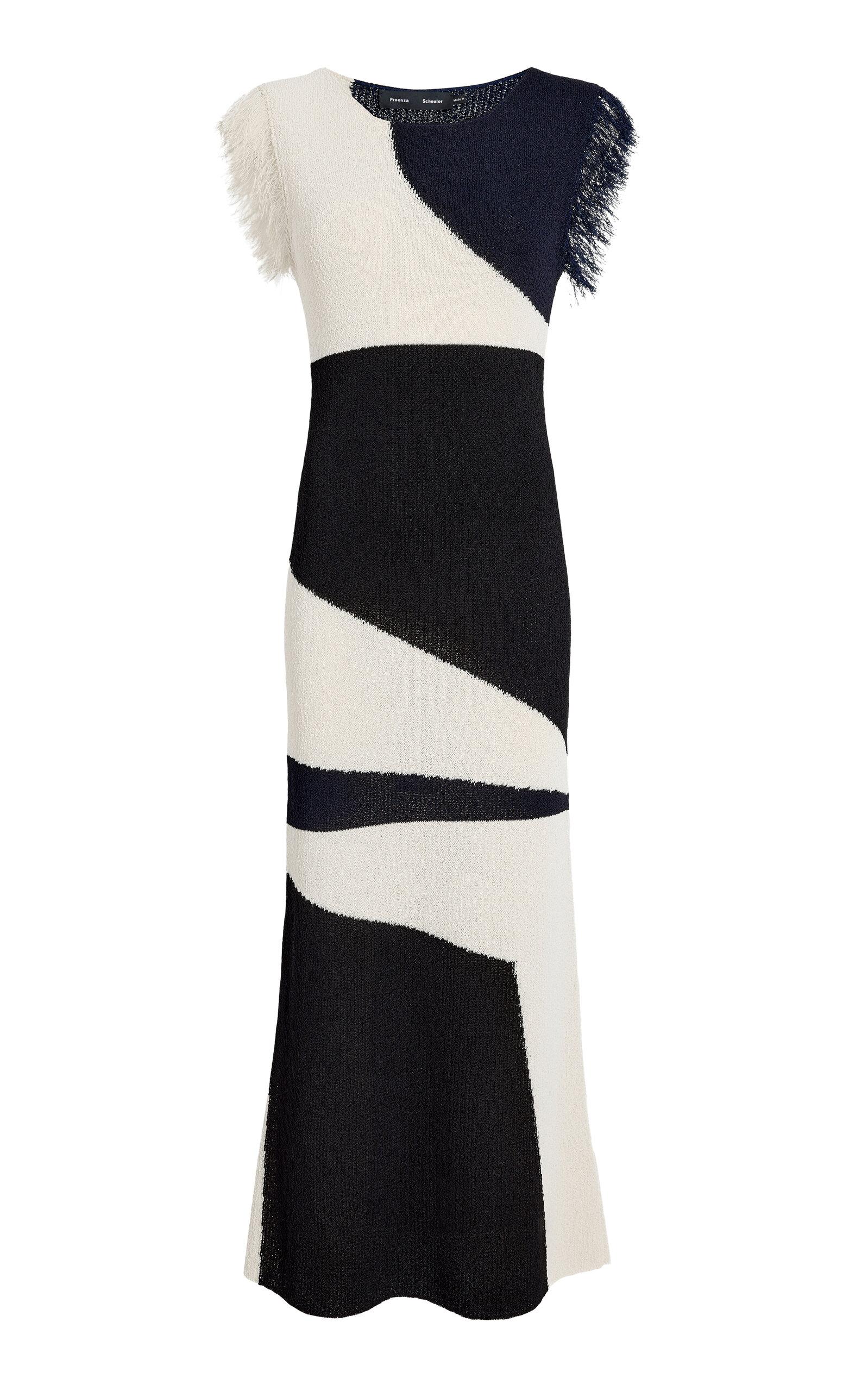 Proenza Schouler Saskia Fringed Intarsia-Knit Dress -oda Operandi by PROENZA SCHOULER