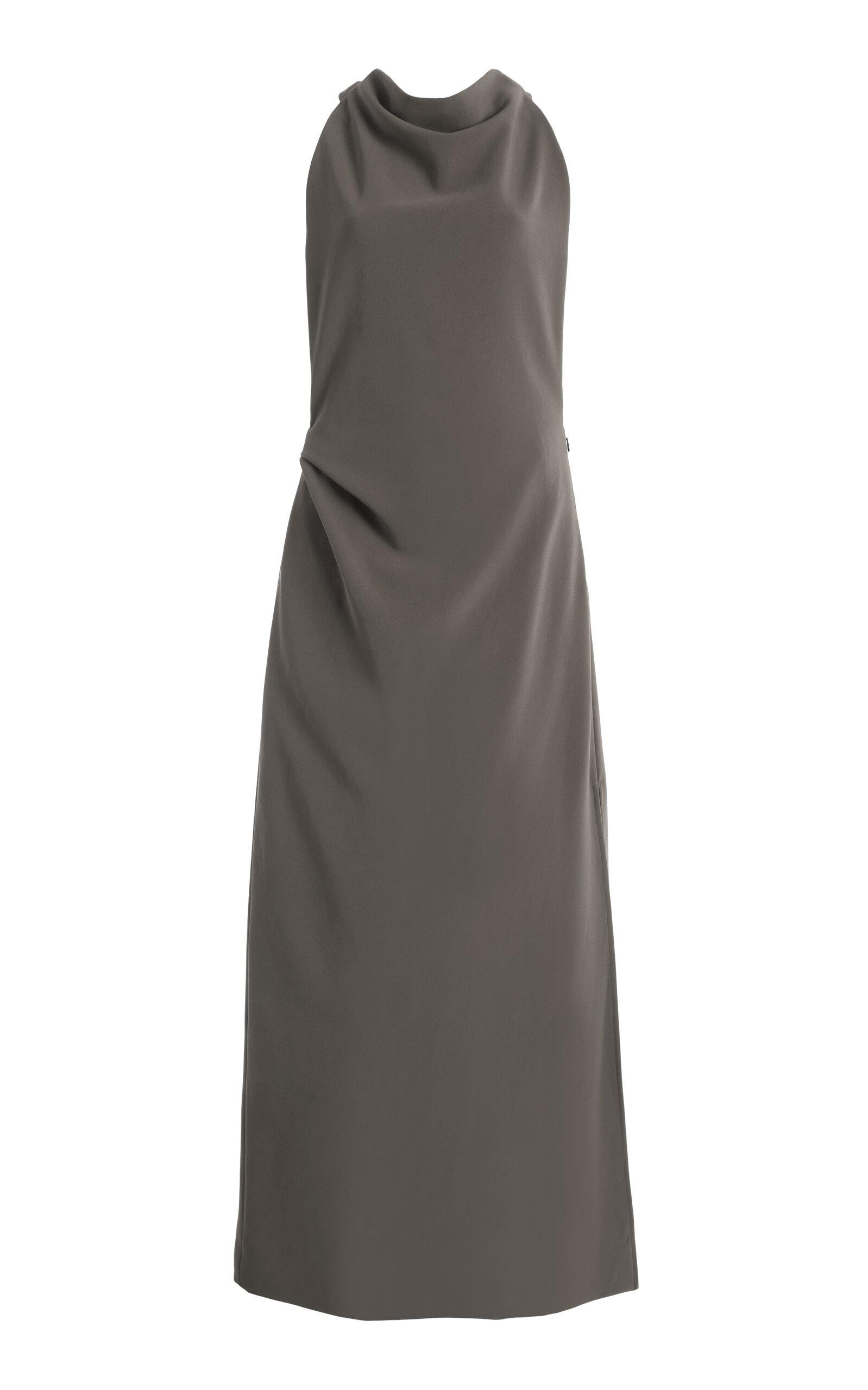 Proenza Schouler Selena Halter Crepe Maxi Dress - Moda Operandi by PROENZA SCHOULER