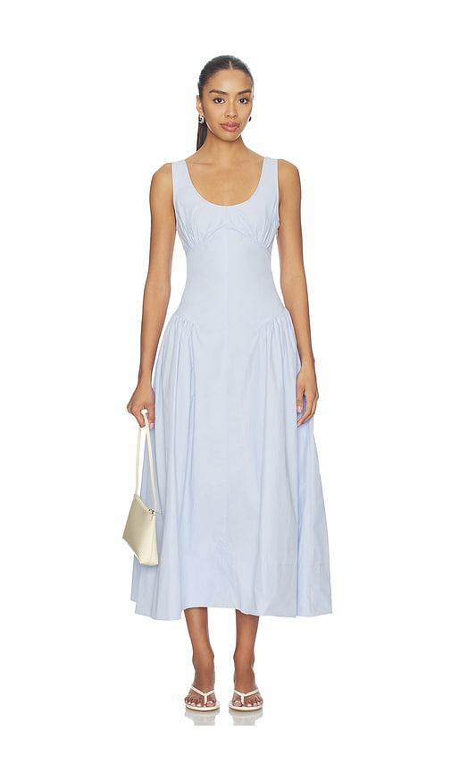 Proenza Schouler White Label Proenza Schouler Kendall Dress in Baby Blue by PROENZA SCHOULER