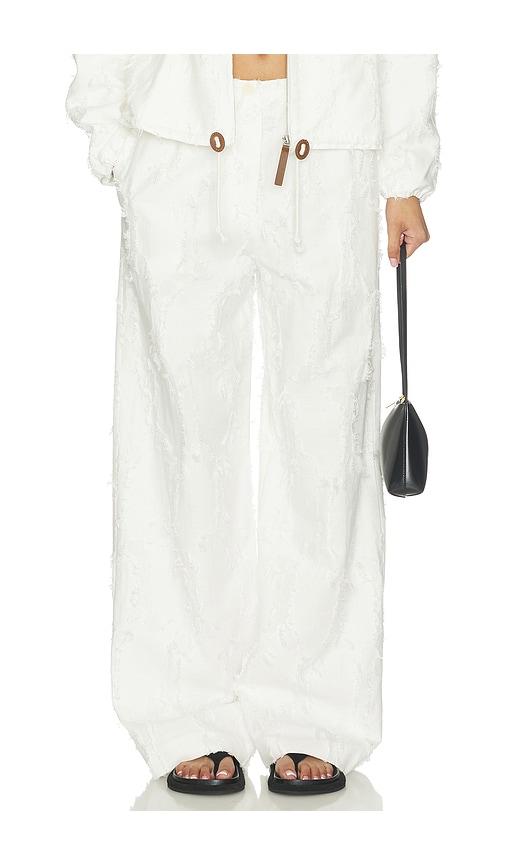Proenza Schouler White Label Shilo Pant in White by PROENZA SCHOULER