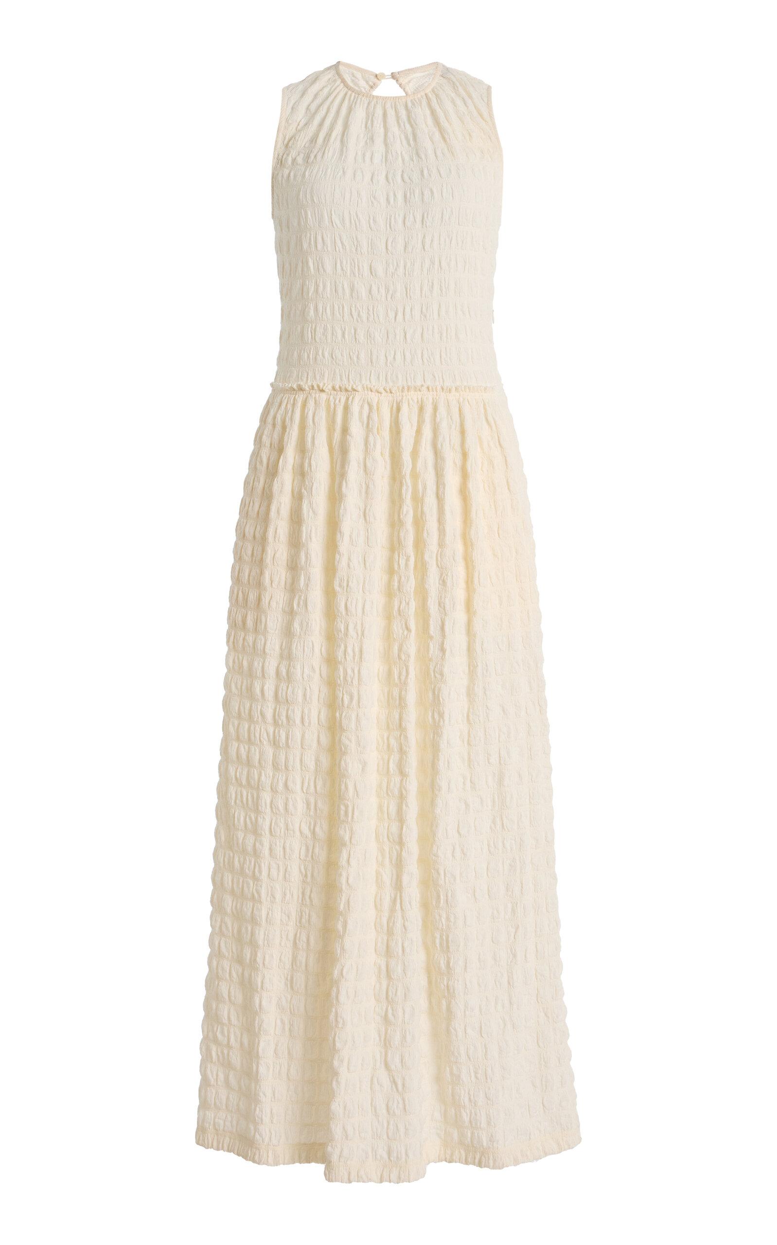 Proenza Schouler White Label Zoira Textured Midi Dress - Moda Operandi by PROENZA SCHOULER