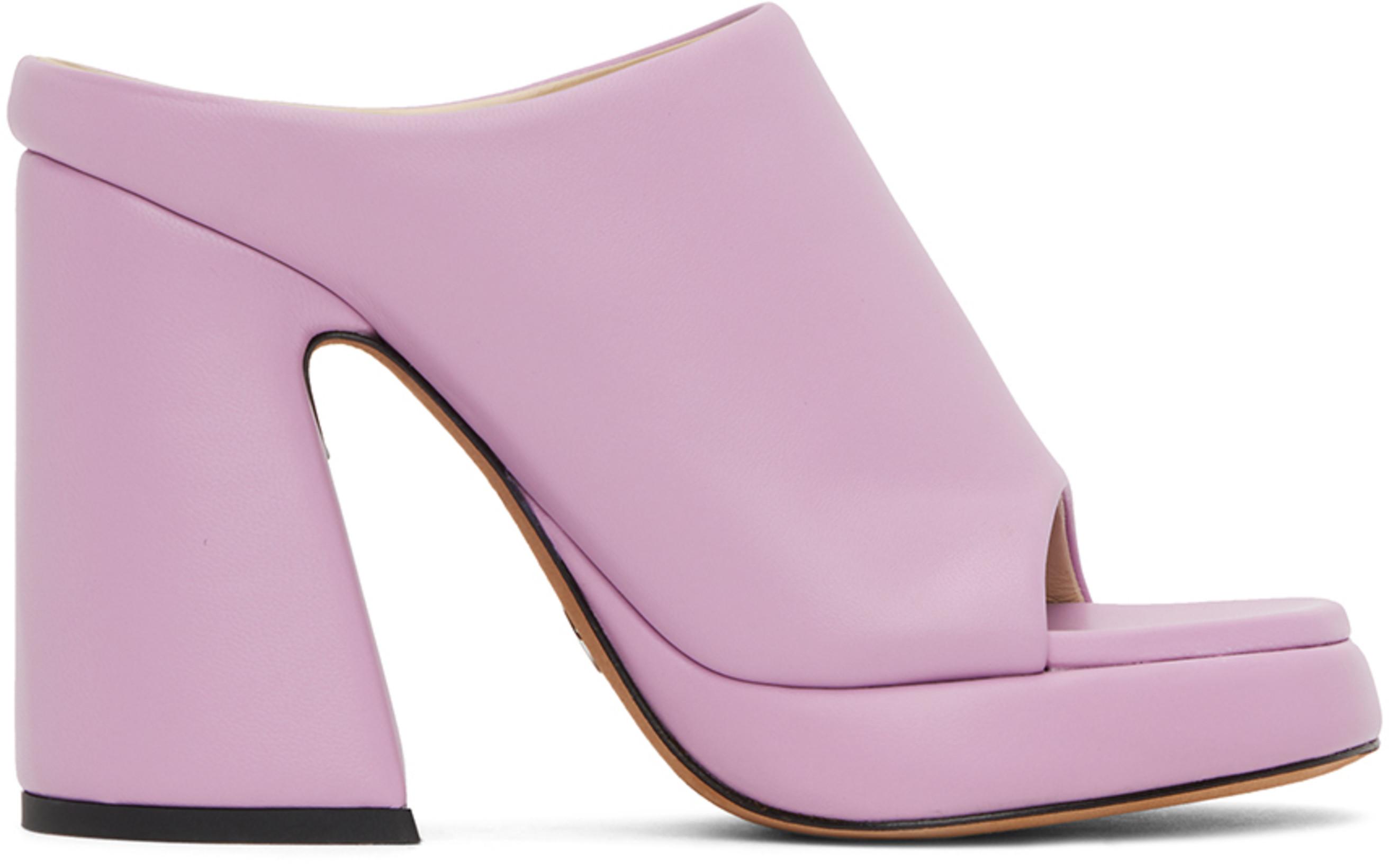 Purple Forma Platform Sandals by PROENZA SCHOULER