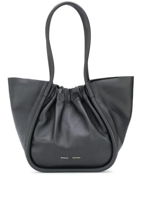 Ruched L tote bag by PROENZA SCHOULER