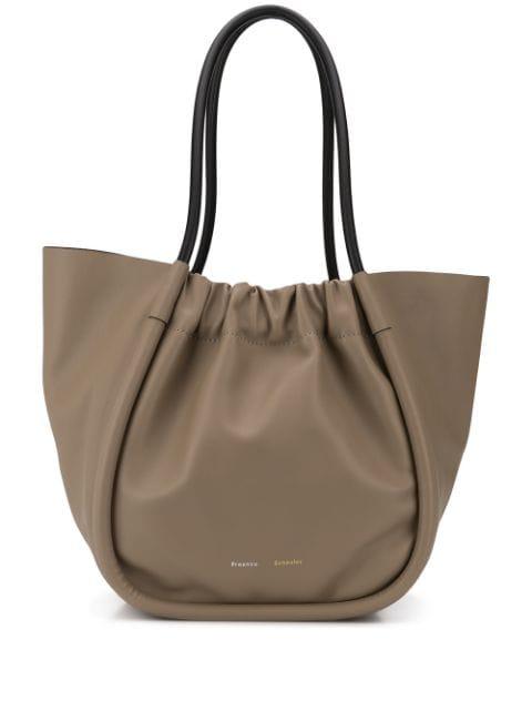 Ruched XL tote bag by PROENZA SCHOULER