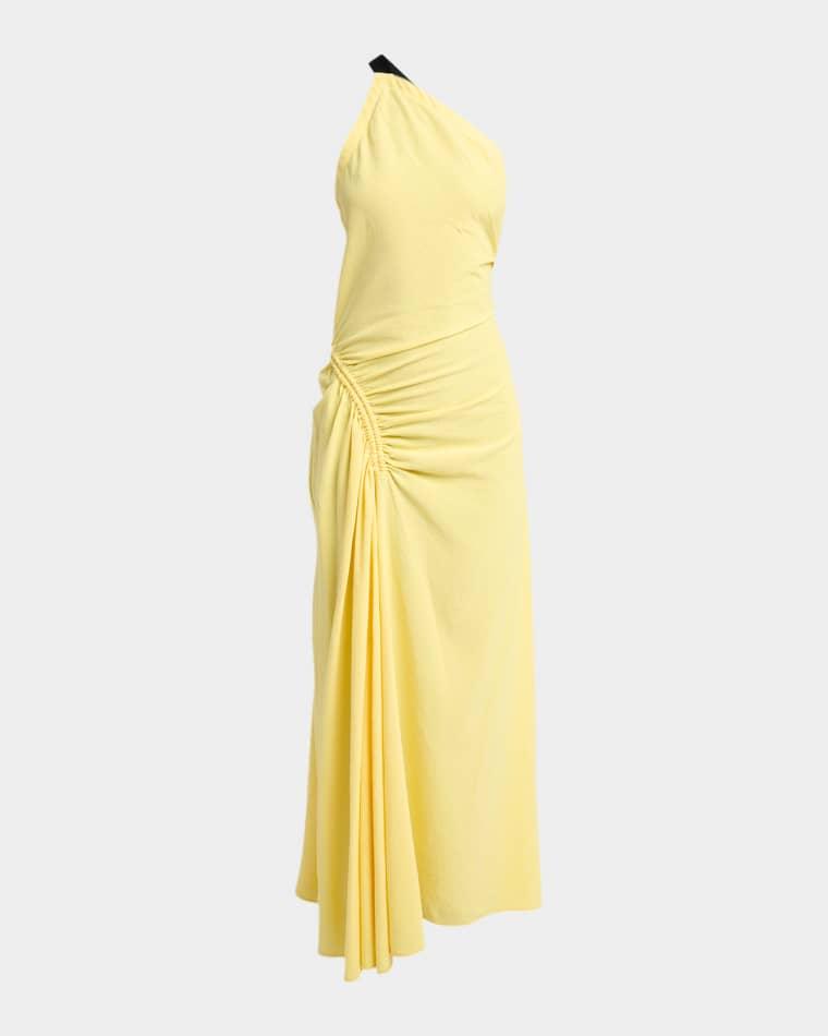 Sirena Ruched One-Shoulder Dress by PROENZA SCHOULER
