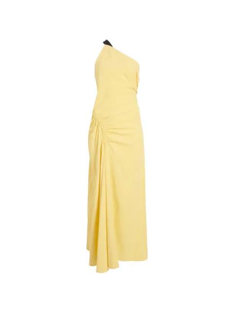 Sirena crinkled one-shoulder maxi dress by PROENZA SCHOULER
