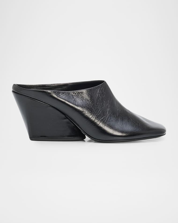 Slant Leather Mules by PROENZA SCHOULER