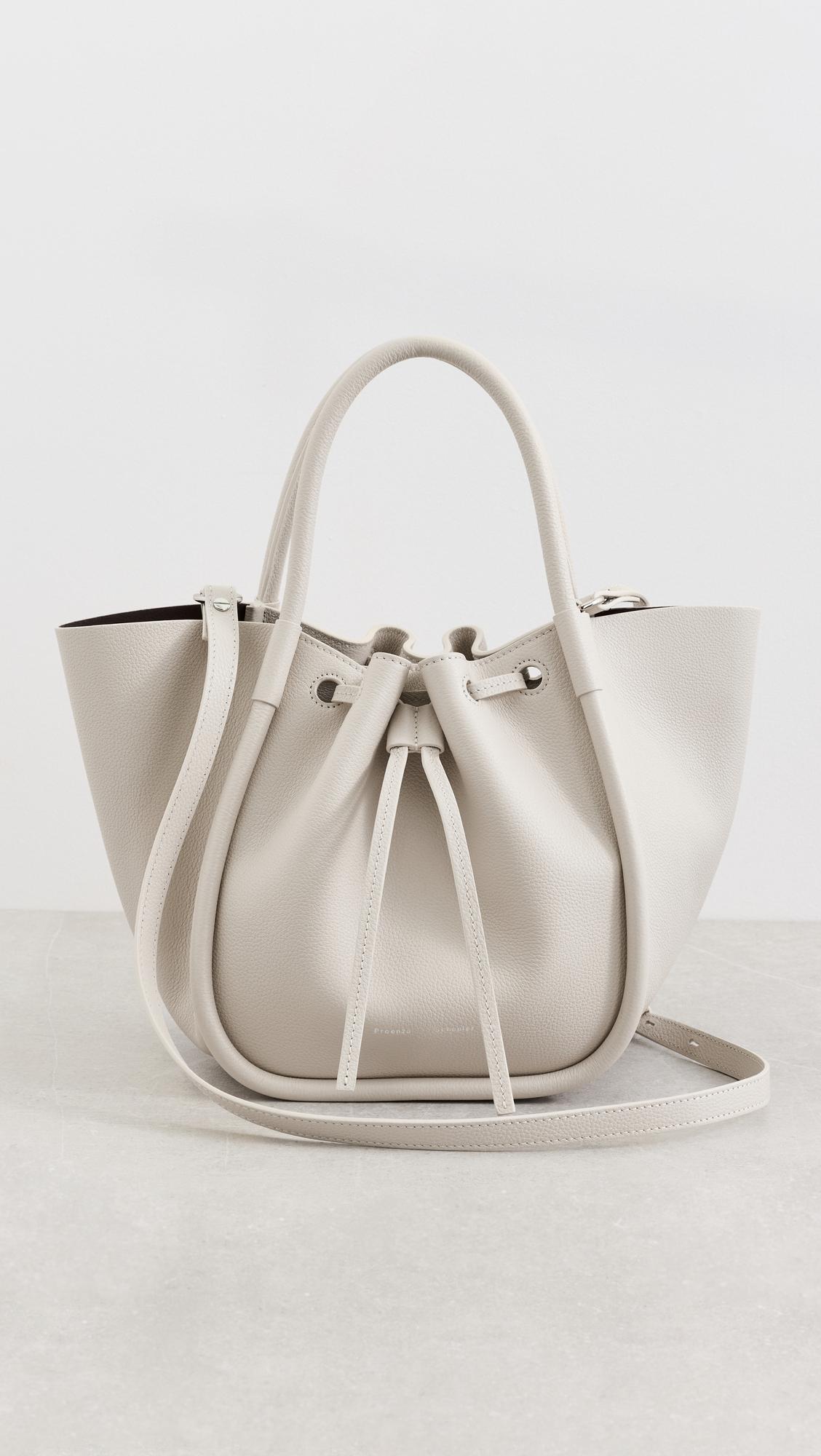 Small Ruched Tote In Soft Suede by PROENZA SCHOULER