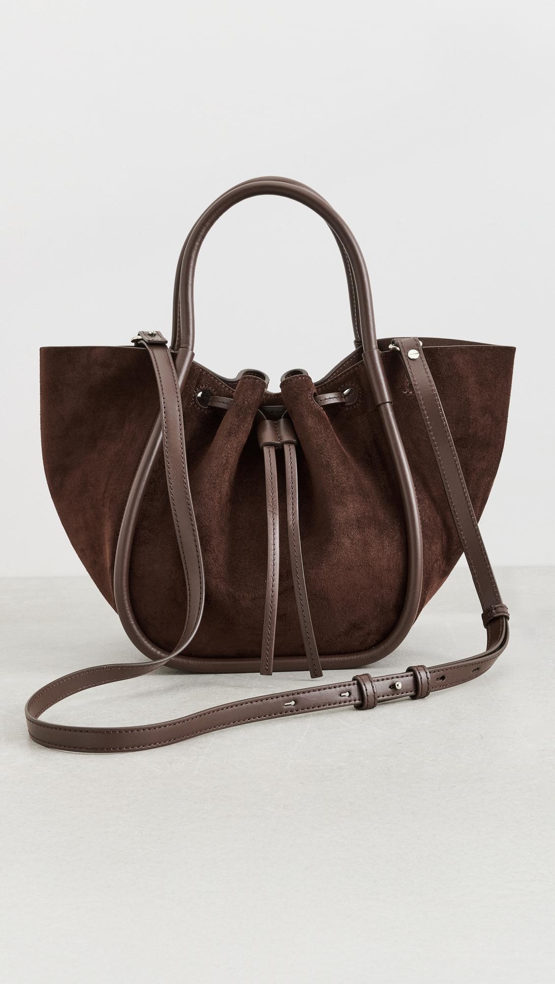 Small Ruched Tote In Soft Suede by PROENZA SCHOULER