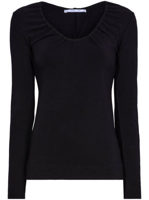 Sophia cut-out ruched top by PROENZA SCHOULER