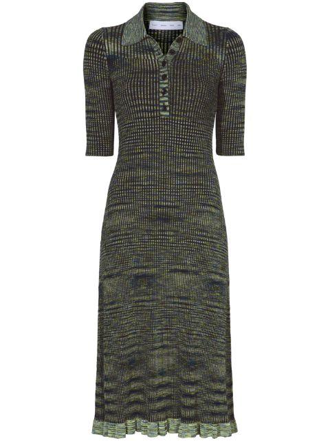 Space-Dye Polo Dress by PROENZA SCHOULER