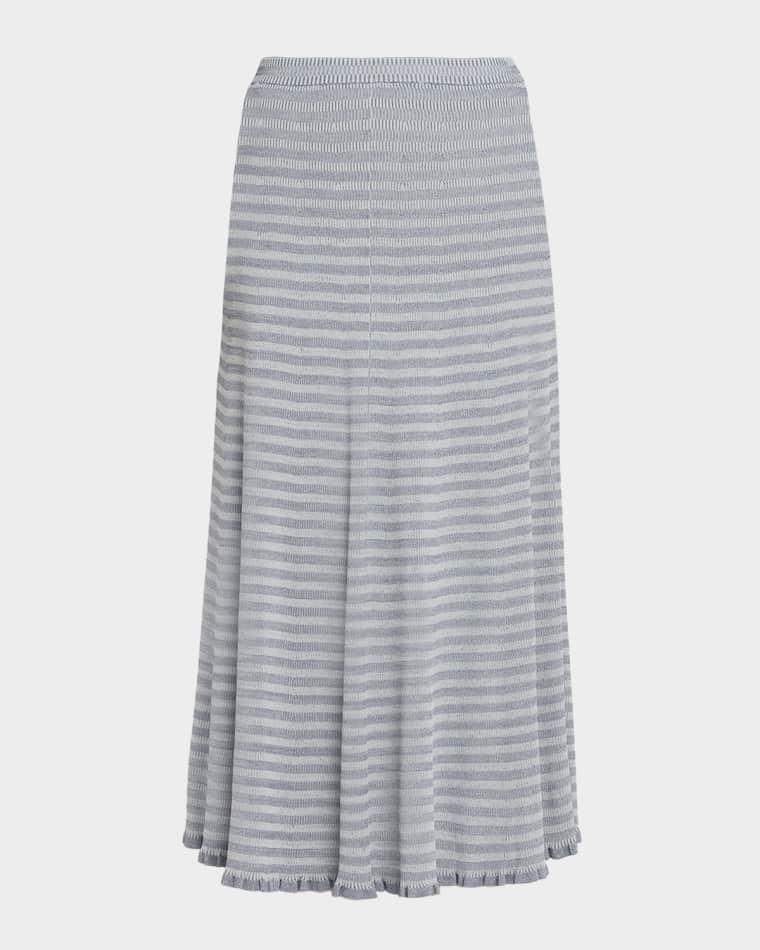 Stina Geometric Knit Midi Skirt by PROENZA SCHOULER