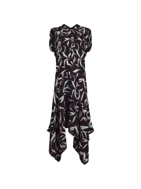 Sybella asymmetric midi dress by PROENZA SCHOULER