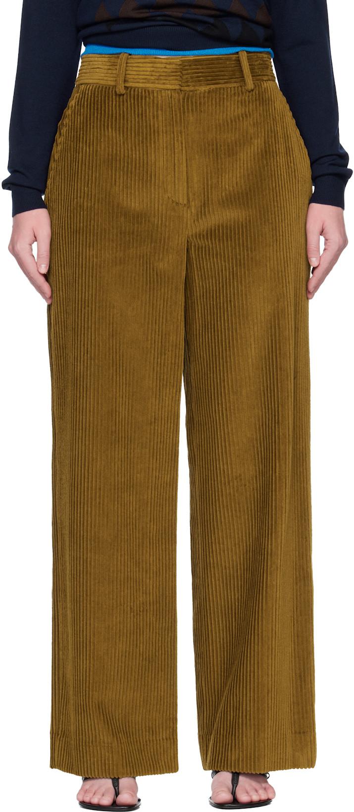 Tan Lidie Trousers by PROENZA SCHOULER