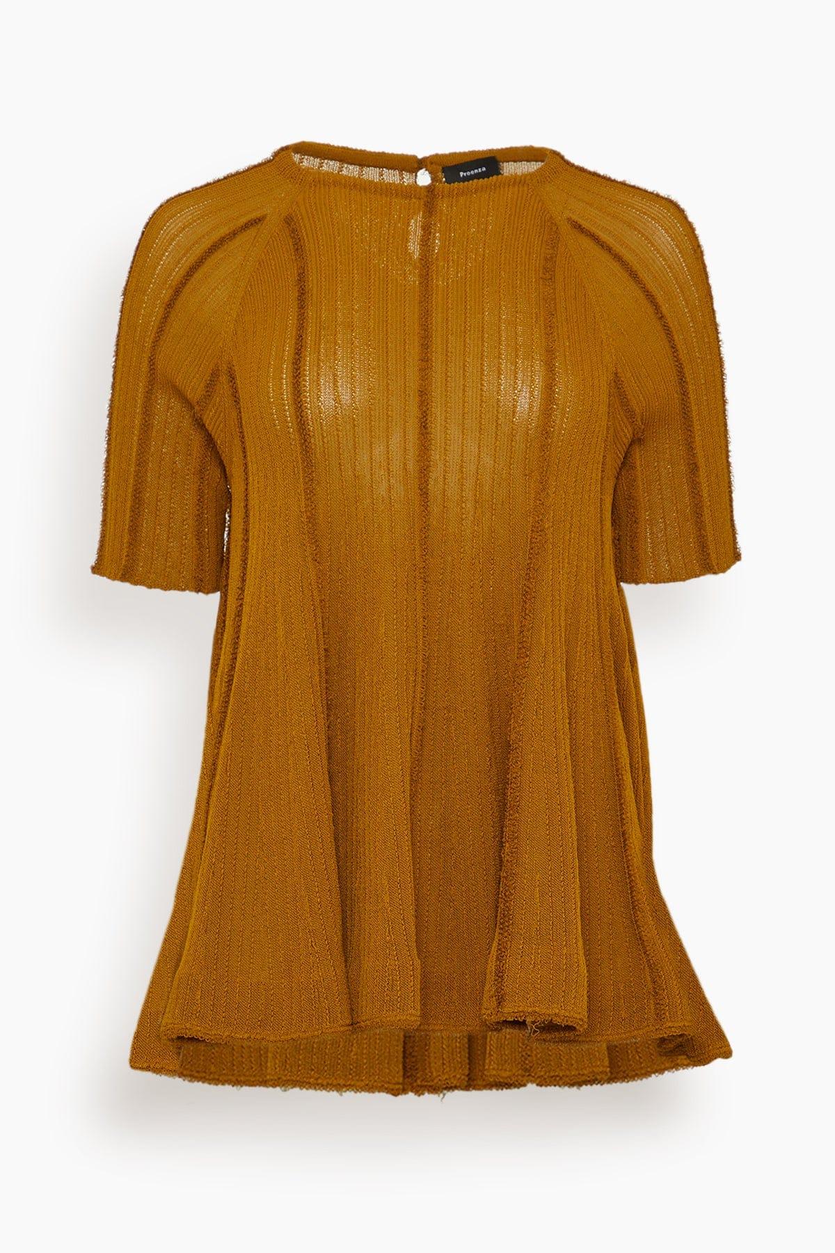 Tavia Top in Olive by PROENZA SCHOULER