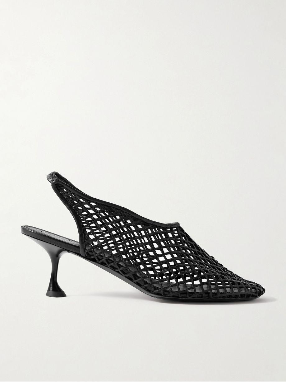 Tee 60 cutout leather slingback pumps by PROENZA SCHOULER