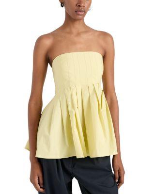 The Avine Top in Rumpled Cotton by PROENZA SCHOULER