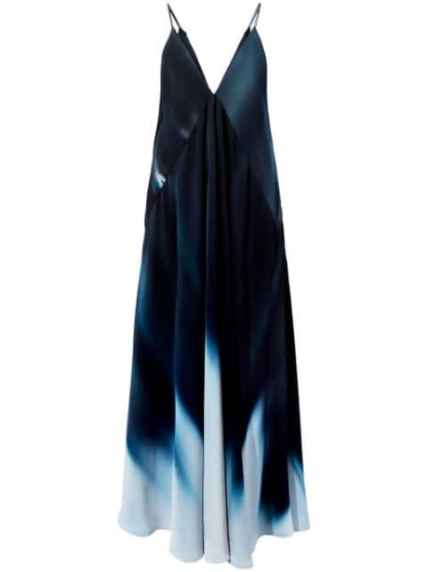 Torres gradient-effect maxi dress by PROENZA SCHOULER
