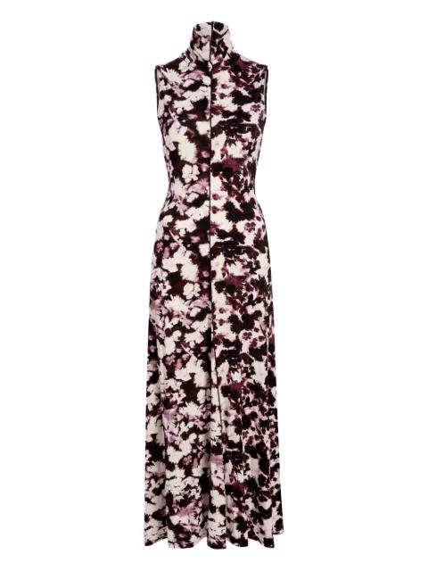 Valentina high-neck printed dress by PROENZA SCHOULER