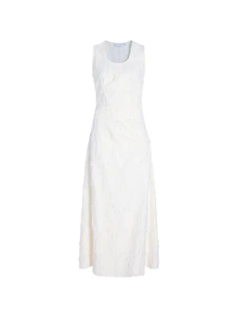 Violeta jacquard-cotton midi dress by PROENZA SCHOULER