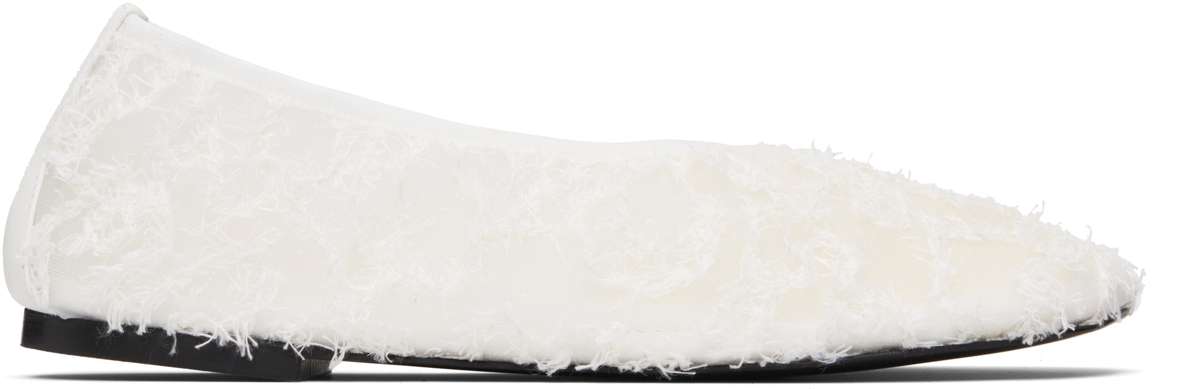 White Glove Lace Ballerina Flats by PROENZA SCHOULER