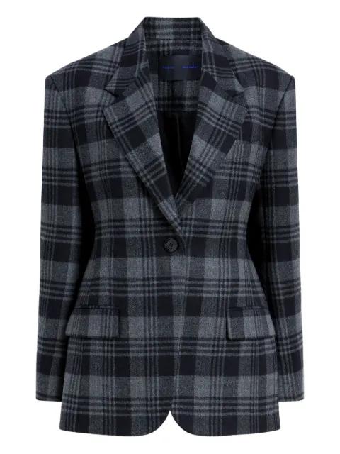 checked wool blazer by PROENZA SCHOULER