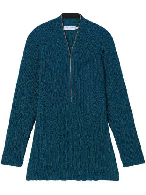 chunky knit zip top by PROENZA SCHOULER