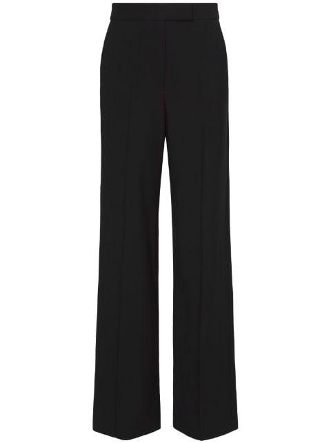 crepe pressed-crease tailored trousers by PROENZA SCHOULER