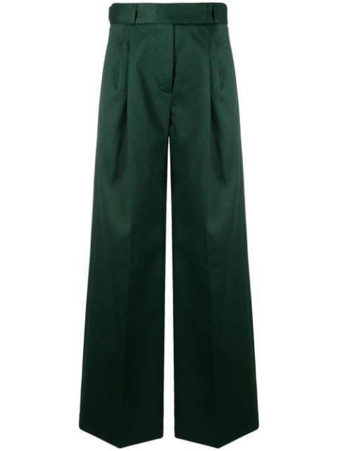 crepe wide-leg trousers by PROENZA SCHOULER