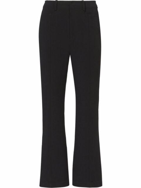 cropped kick-flare trousers by PROENZA SCHOULER