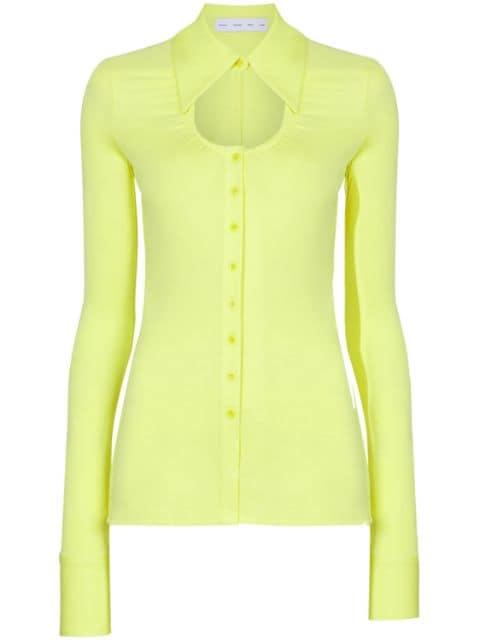 cut-out detail shirt by PROENZA SCHOULER
