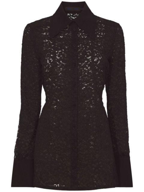 floral lace shirt by PROENZA SCHOULER