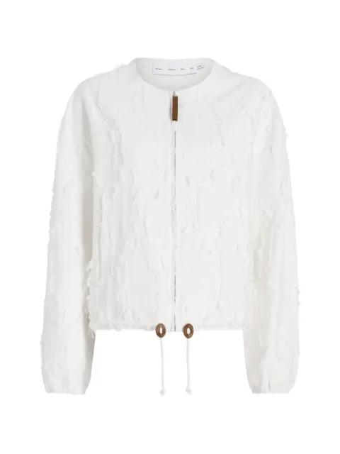 fringed jacquard jacket by PROENZA SCHOULER
