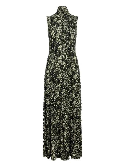 high-neck floral maxi dress by PROENZA SCHOULER
