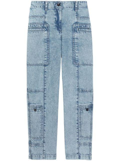 high-rise straight-leg jeans by PROENZA SCHOULER