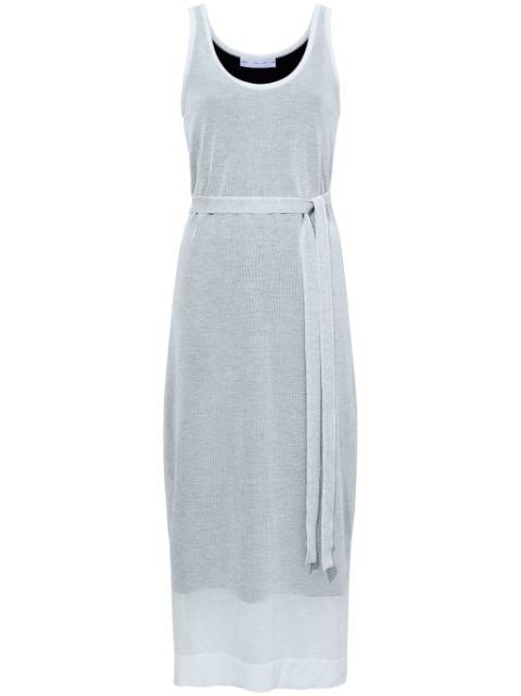 knitted scoop-neck dress by PROENZA SCHOULER