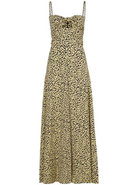 leopard-print tank dress by PROENZA SCHOULER