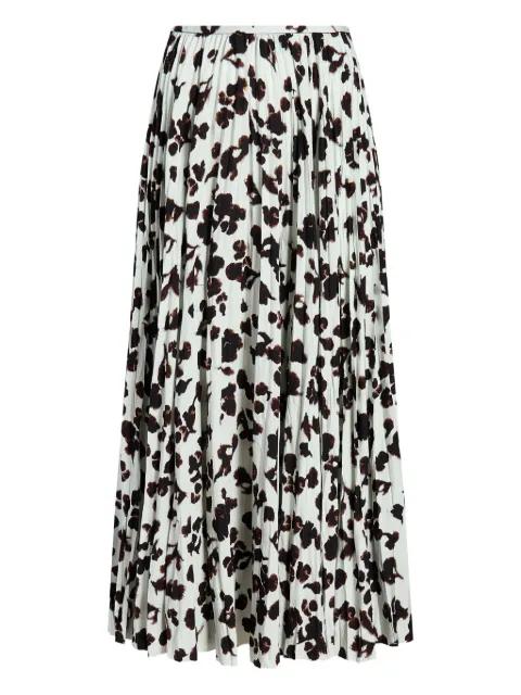 printed pleated Runa skirt by PROENZA SCHOULER
