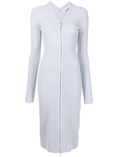 ribbed knitted cardigan dress by PROENZA SCHOULER