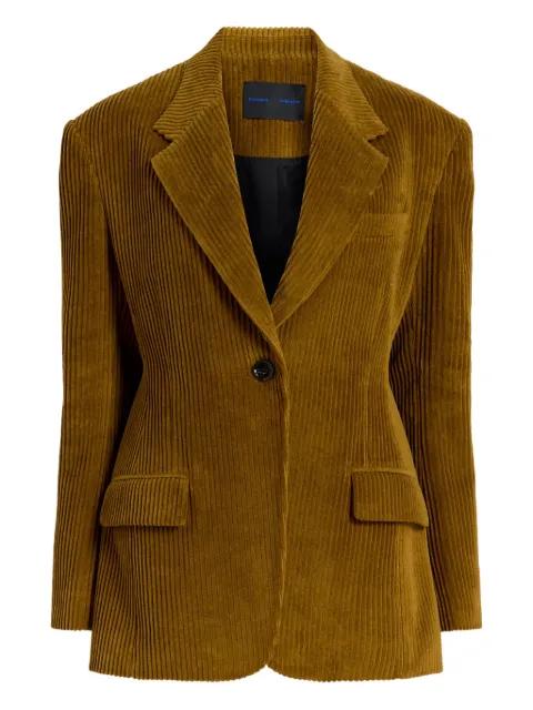 single-breasted corduroy blazer by PROENZA SCHOULER