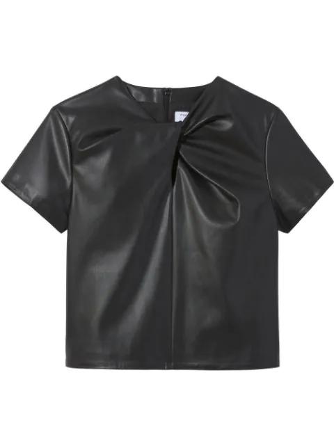twist-detail short-sleeved top by PROENZA SCHOULER