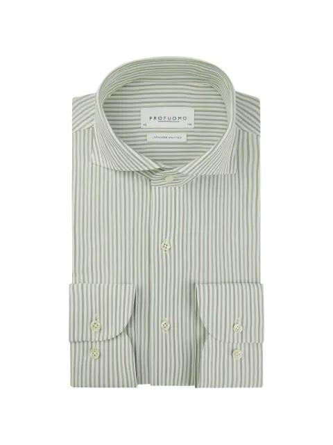 striped-pattern shirt by PROFUOMO