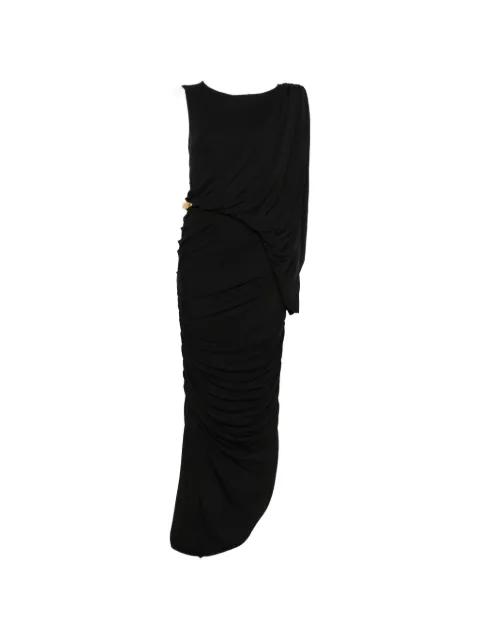 x Elisabetta Franchi ruched jersey maxi dress by PRONOVIAS PARTY EDIT