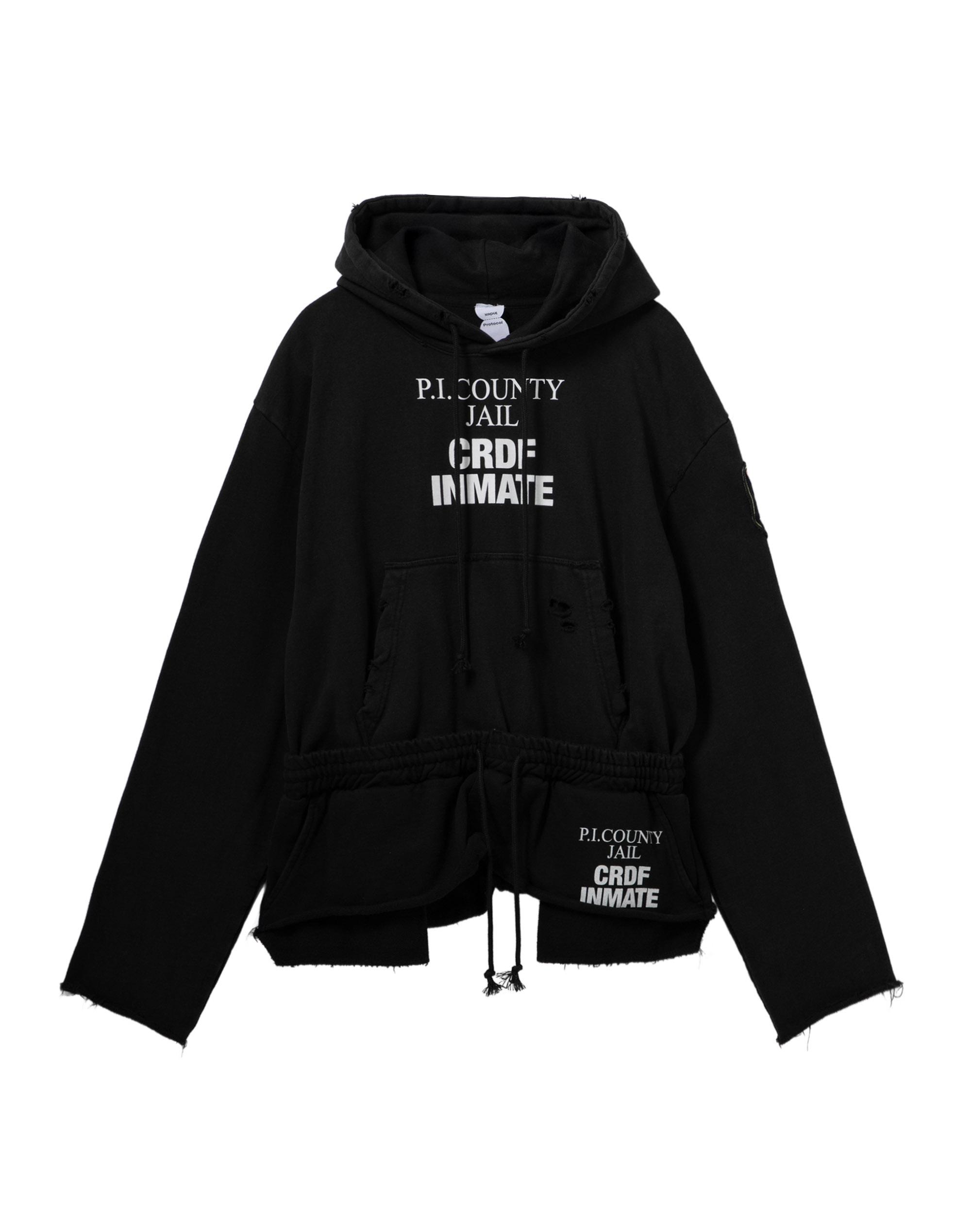 CRDF inmate hoodie by PROTOCOL INDEX
