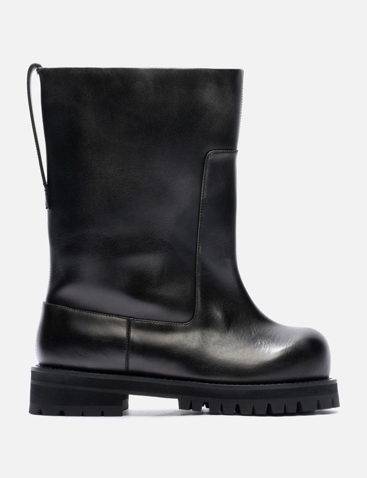 Distressed Shaft Boots by PROTOCOL-INDEX