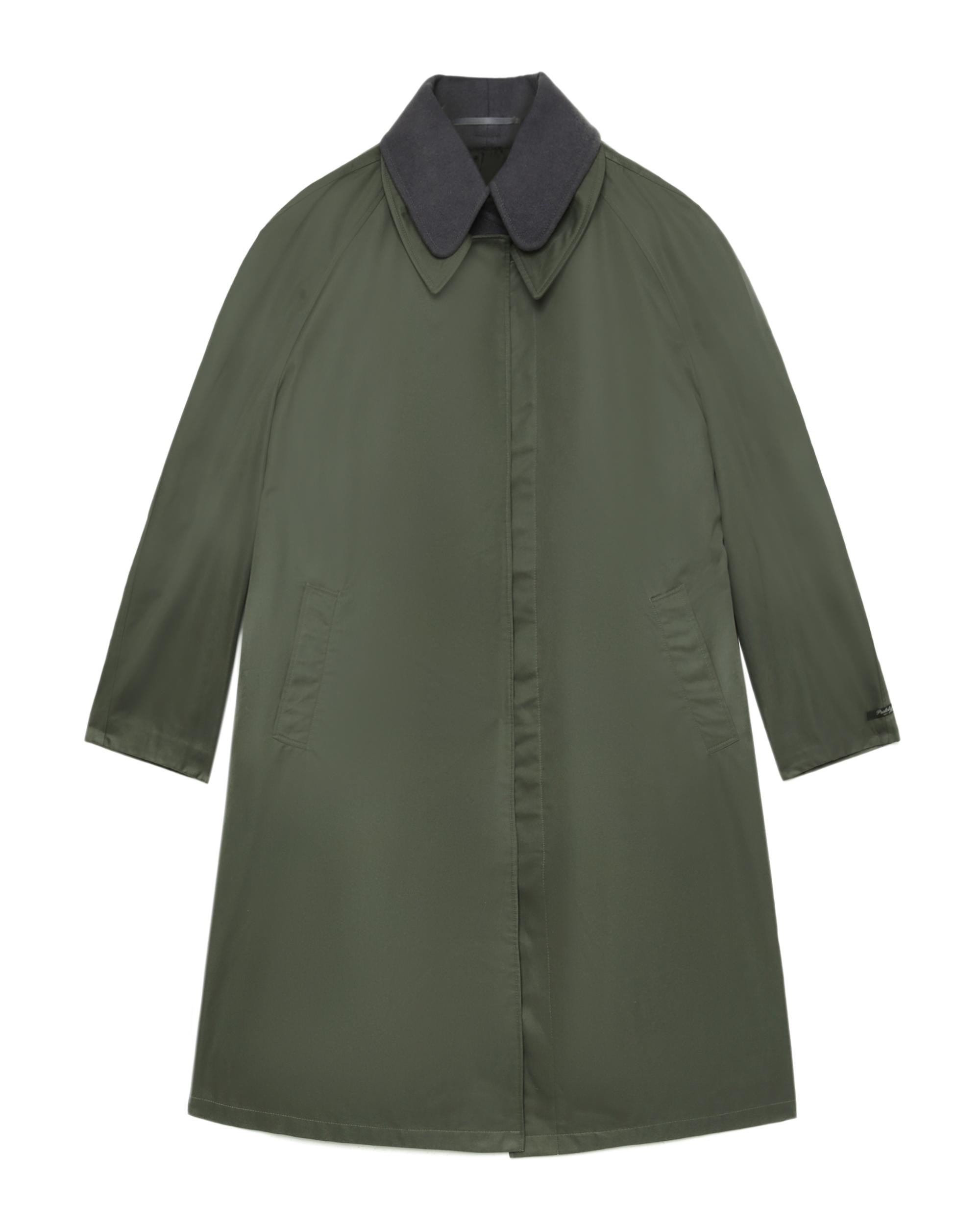 Cut up cape trench coat by PROTOTYPES