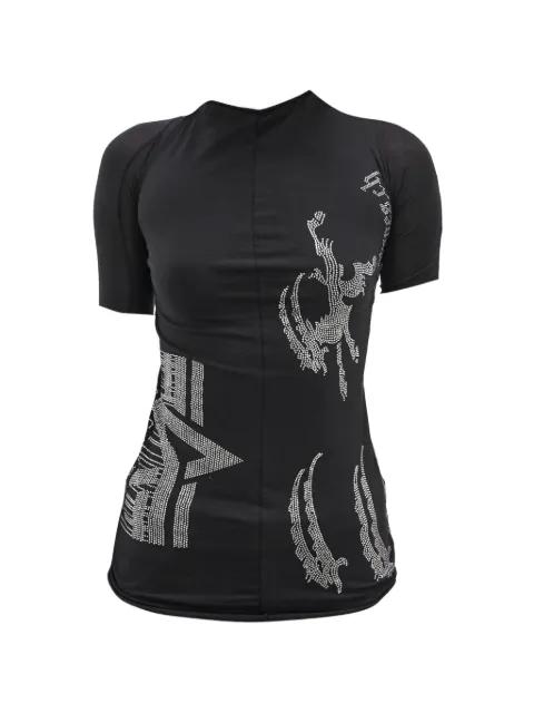 embellished short-sleeve T-shirt by PROTOTYPES